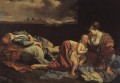 Rest On The Flight Into Egypt Baroque painter Orazio Gentileschi